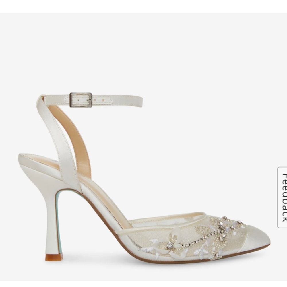 Betsy Johnson Bridal heels